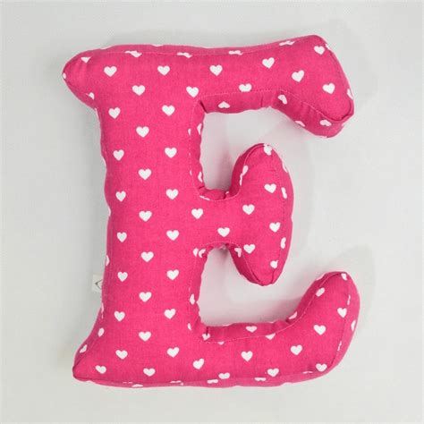 Soft Letter Pillow Handmade Decor For Home Alphabet Pillow Etsy
