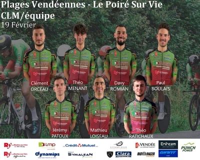 Plages Vendéennes au Poiré sur Vie Compo du Team LMP VELO OUEST