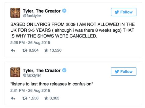 Tyler The Creator Banned From Entering The Uk