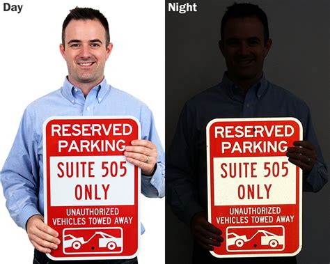 Custom Reserved Parking Signs