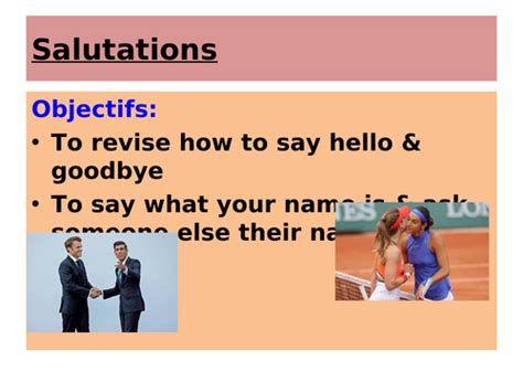 Basic French greetings, name, numbers, age, feelings | Teaching Resources