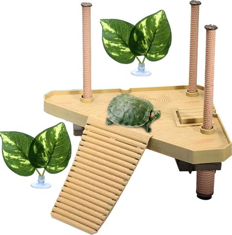 Turtle Basking Platform Floating Dock For Turtle Tank Turtle Dock