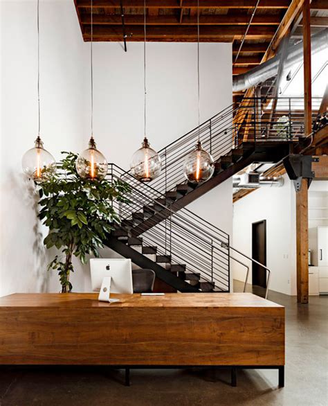 Warehouse Turned Into A Loft Office Interior Design Ideas