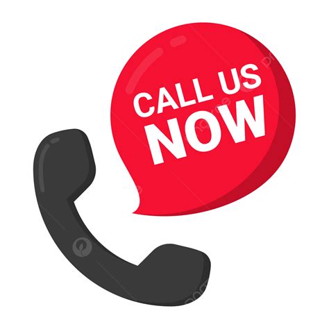 Call Us Now Information Technology Telephone Vector Illustration Call