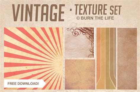 Vintage Texture Pack By Burn The Life On Deviantart