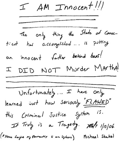 Michael Skakel Maintains His Innocence Criminal Justice System