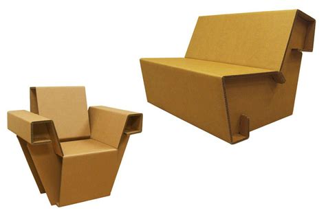 10 Cardboard Furniture Designs