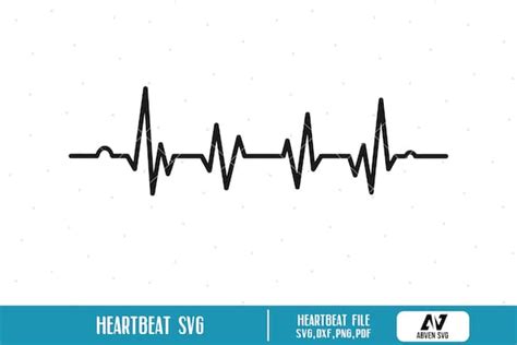 Heartbeat Svg Lifeline Svg Heartbeat Clip Art Heartbeat Etsy