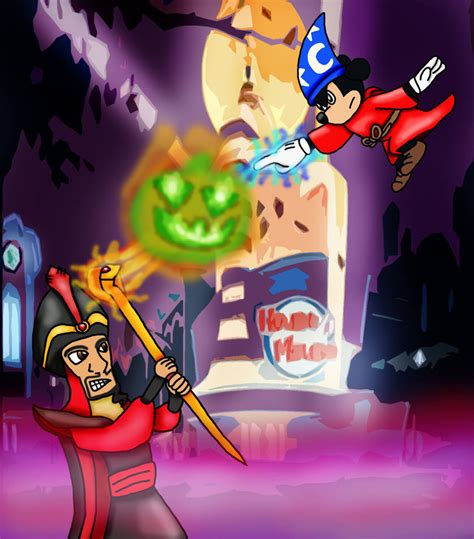 Mickeys House Of Villains Mickey Vs Jafar By Smashfan1367 On Deviantart