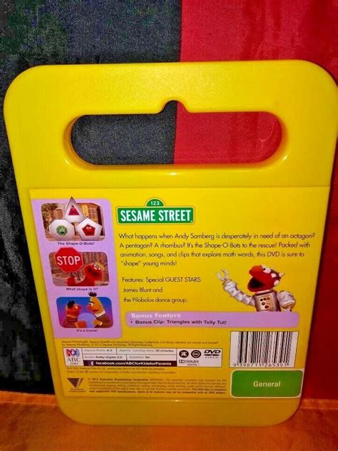 Sesame Street Elmos Shape Adventure Dvd 2012 9398710296099 Ebay