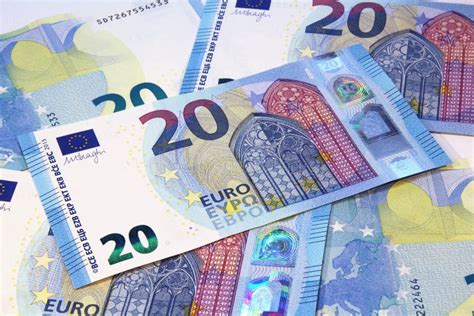Euro Currency Banknotes New Design Stock Image Image Of Money Euros