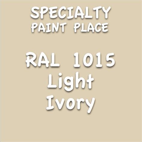 Ral Light Ivory Pen Ral Color Chart Ral Colours Specialty Paints