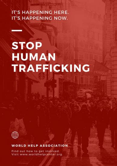 customize 125 human trafficking poster templates online canva