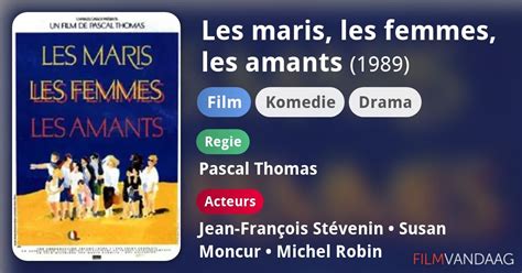 Les Maris Les Femmes Les Amants Film Filmvandaag Nl