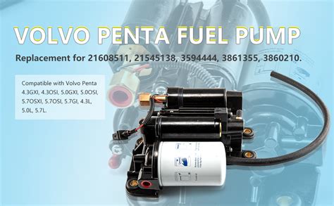 Gstp Electric Fuel Pumps Assembly Compatible With Volvo