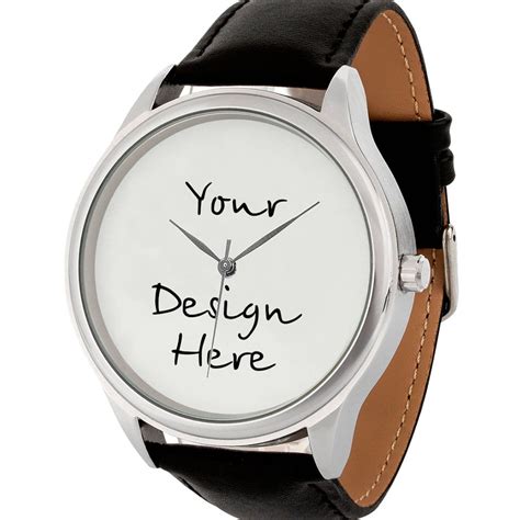 Personalized Watch Big Custom Watch Your Own Watch Design Etsy