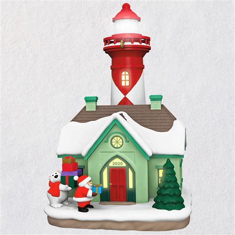 Holiday Lighthouse 2020 Ornament With Light Keepsake Ornaments Hallmark