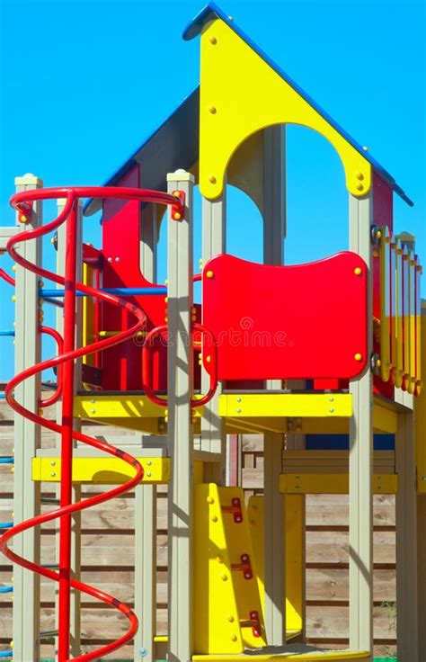 Colorful Children Playground Stock Image Image Of Colored Play 26639051