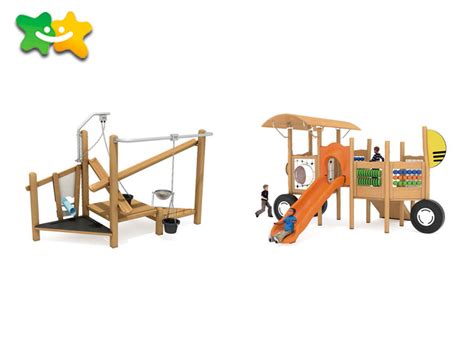 Customized Wooden Playground Slide Childrens White Wooden Slide Pe Board