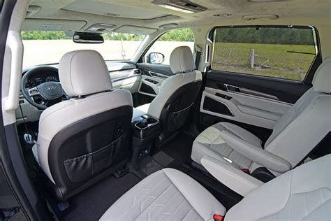 2021 Kia Telluride Nightfall Edition Interior Second Row Automotive