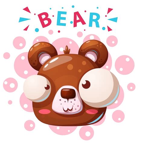 Premium Vector Cute Bear Characters