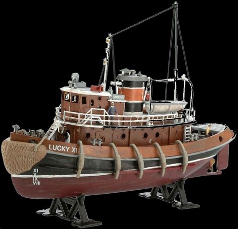 Revell Germany Ship Models 1108 Harbour Tug Boat Kit