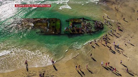 As Shipwreck Resurfaces Coronado Lifeguards Urge Caution Fox 5 San Diego