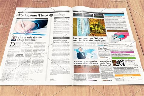 We offer a range of printers for tabloid size paper (11 by 17 inches) with a variety of features, capabilities and finishing options that give your document a professional look. Newspaper Template - compact/tabloid | Газета