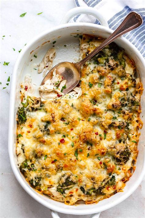 Frequently asked questions about chicken broccoli casserole. Broccoli Chicken Casserole with Cream Cheese and ...