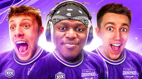 THE SIDEMEN PLAY FIFA 22 PRO CLUBS YouTube