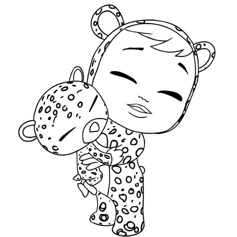 Cry Babies Magic Tears Coloring Page
