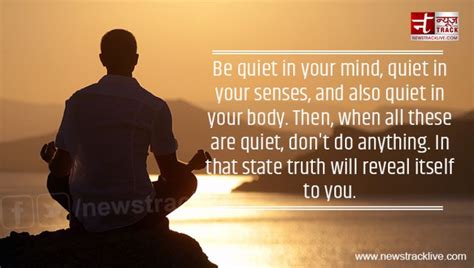 Be Quiet In Your Mind Newstrack English 1