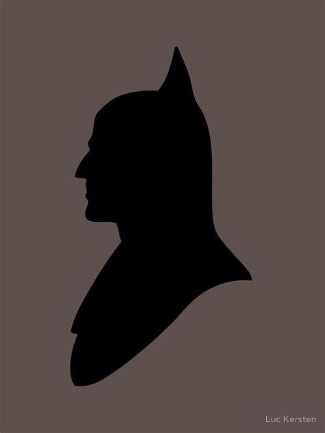 Batman Silhouette By Luc Kersten Batman Silhouette Batman Silhouette