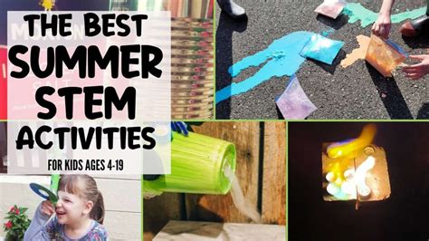 Top Summer Stem Activities For Kids For 2023