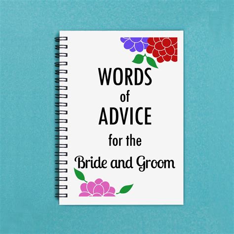 Words Of Advice For The Bride And Groom 5 By Flamingoroadjournals