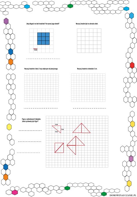 Figury Geometryczne Edukacja Domowa W Praktyce