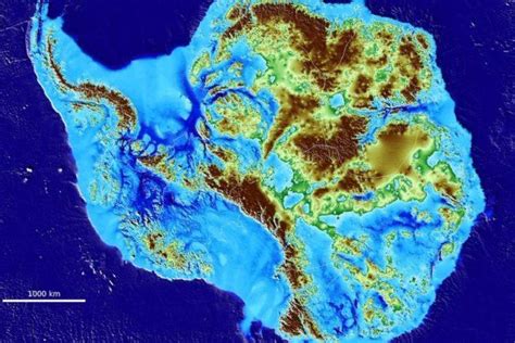 Map Reveals Land Beneath Antarctic Ice Sheet In Unprecedented Detail