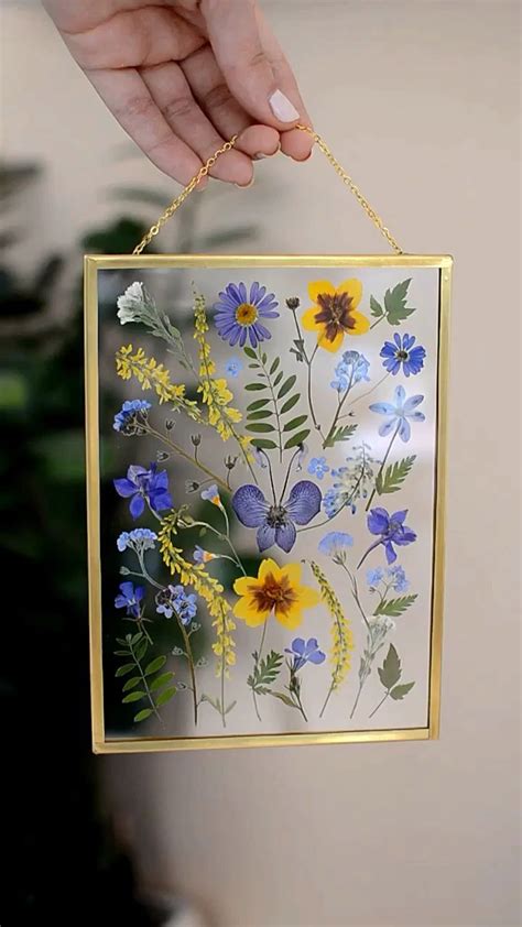 Beautiful Framed Pressed Flowers Will Look Perfect In Your Home All
