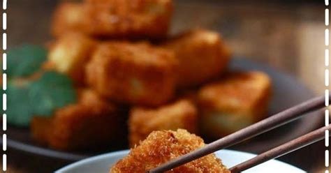 Fried Tofu With Sesame Soy Dipping Sauce Foodie Recipes 65