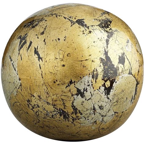 Foil Terracotta Sphere - Gold | Terracotta bowl, Terracotta, Spheres
