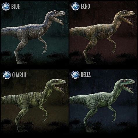 Jurassic World Meet The Raptor Squad Raptor Blue In The Late Cretaceous Period The