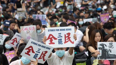 Demos Hongkong Nahezu Au Er Kontrolle