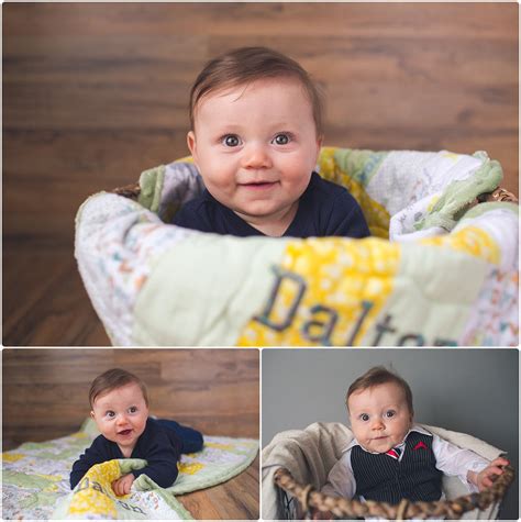 Lindsey Welch Photography Frederick Md Baby Boy Watch Me Grow Photo