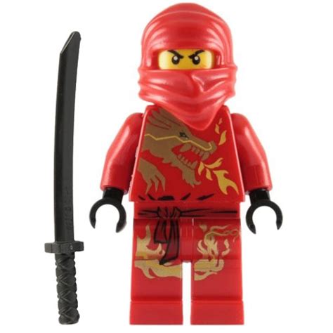 Lego Minifigure Ninjago Kai The Red Ninja Dx Dragon