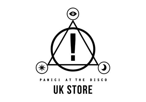 Panic At The Disco Logo Rock Band Triangle Digital Art By Music N Film