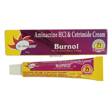 Burnol Cream Uses Dosage Side Effects Price Composition Practo
