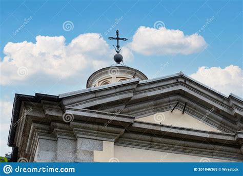 Dome And The Cross Of Royal Chapel Of St Anthony Of La Florida In