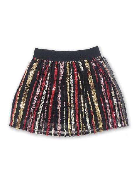 365 Kids Girls Sequin Skirt