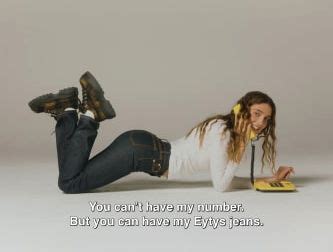 Eytys Denim FW Campaign Is An Ode To S Advertising Collater Al Genderless Campaign