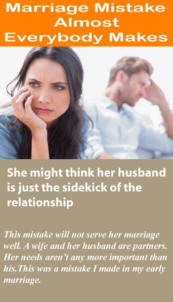 Marriage Mistake Almost Everybody Makes Funny Inspirational Quotes